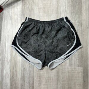 Nike running shorts black & gray with gray trim M